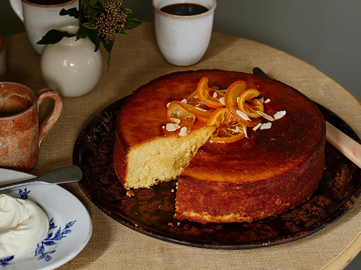 دستور پخت کیک پرتقالی پاییزی با طعم دلپذیر 