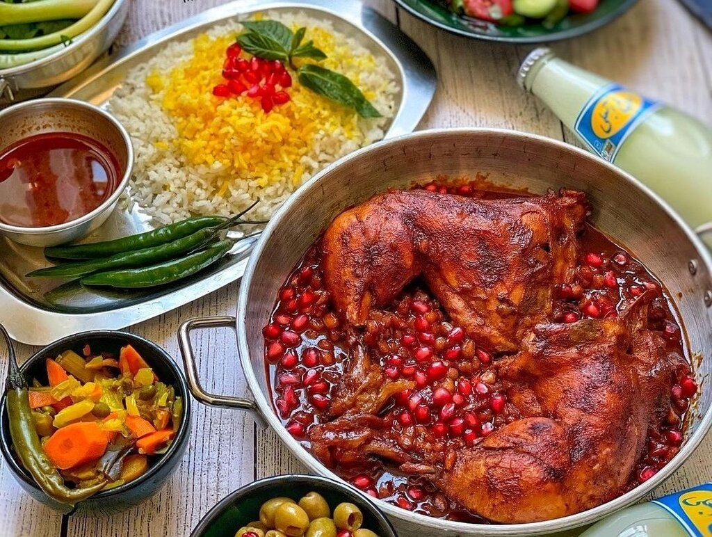 طرز تهیه مرغ ناردونی شمالی: سفری به دنیای طعم و مزه‌ های شمال ایران