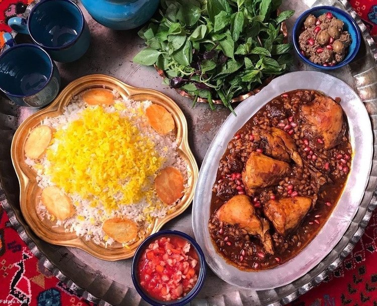 طرز تهیه مرغ ناردونی شمالی: سفری به دنیای طعم و مزه‌ های شمال ایران