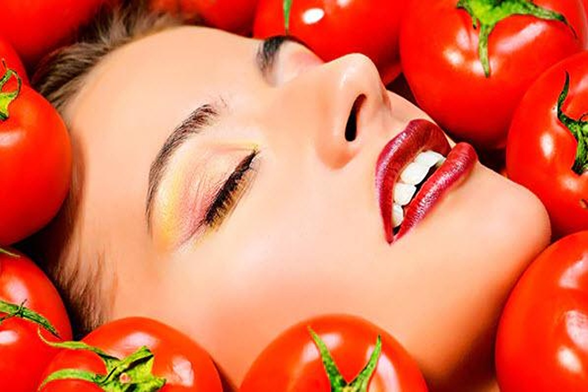 ماسک گوجه فرنگی برای پوست