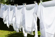 شستشو و تمیزکردن لباس سفید بدون وایتکس